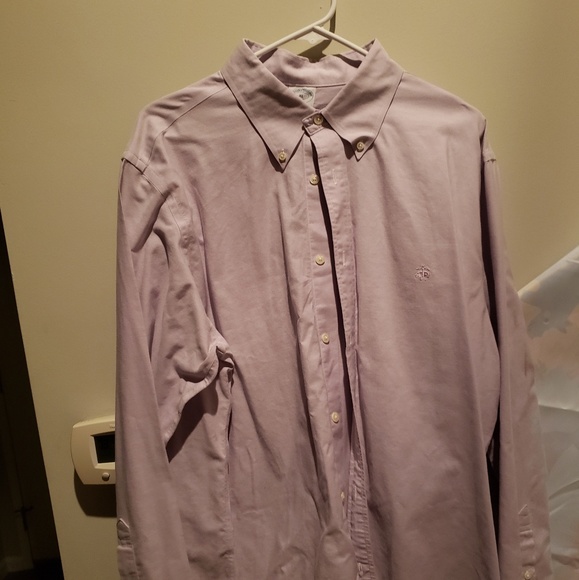 LIKE NEW: Lavender Brooke's Brothers dress shirt - Picture 1 of 1